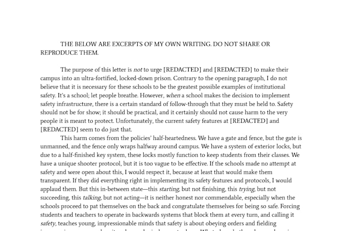 copy edit your manuscript